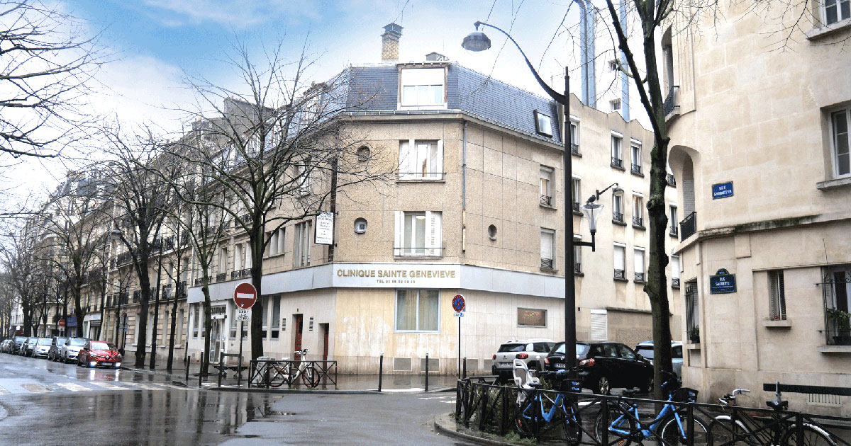 Bienvenue à la Clinique Sainte-Geneviève de Paris (14e)